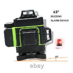 12/16 Lines Green Beam Laser Level Kit Self Leveling 360 Rotary Measure + Tripod