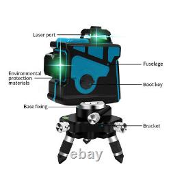 12 Line Laser Level Horizontal&Vertical Self Leveling 360° Rotary Cross