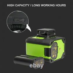 12 Lines 903CG Rotary Laser Level Green Cross Line Laser Self Leveling 45M 147ft