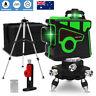 12 Lines Green Laser Level 360 Rotary 3d Self Leveling Cross Measure Tool Tripod
