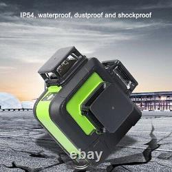 12 Lines rotary laser level green 3D Cross Line Laser Self Leveling 45m 147ft