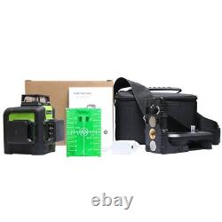 12 Lines rotary laser level green 3D Cross Line Laser Self Leveling 45m 147ft