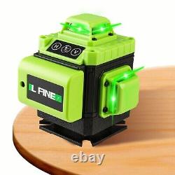 16 Line 4D 360° Rotary Green Laser Level Self Leveling Measure Tool+Tripod US