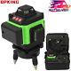 16 Line Cross Laser Level Tool Kit Remote 360° Rotary Self Leveling 15m Green