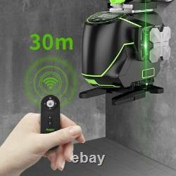 16 Line Green Laser Level Self-Leveling Cross Line Bluetooth 360° Rotary Measure