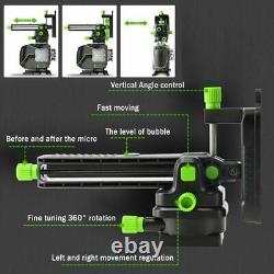 16 Line Green Laser Level Self-Leveling Cross Line Bluetooth 360° Rotary Measure