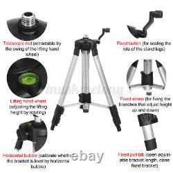 16 Lines 4D 360° Rotary Laser Level Cross Green Self Leveling Measure With Tripod