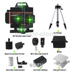 16 Lines 4D Laser Level Rotary Self Leveling Horizontal&Vertical Cross Measure