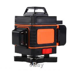 16 Lines Rotary 360° Laser Level Self Leveling Horizontal Vertical Cross Measure