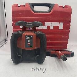 1 -Hilti PR 30-HVSG A12 Self Rotating Green Laser Level With 1 Battery