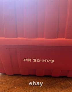 2015 Hilti PR 30-HVS Self Leveling Rotary Laser Level with PRA 30 Receiver