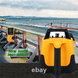 360° Automatic Self Leveling Green Rotary Laser Level Beam Range 500M
