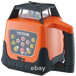 360°Automatic Self Leveling Rotary Rotating Laser Level Red Beam 500m Range Tool