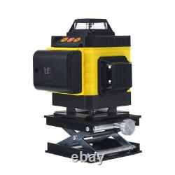 360 Rotary 16 Lines Self Leveling Laser Level 4D Green Beam Auto Measuring Tool