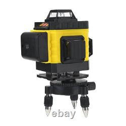 360 Rotary 16 Lines Self Leveling Laser Level 4D Green Beam Auto Measuring Tool