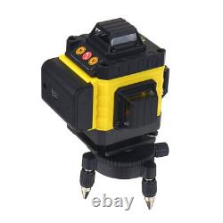 360 Rotary 16 Lines Self Leveling Laser Level 4D Green Beam Auto Measuring Tool