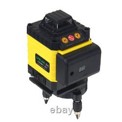 360 Rotary 16 Lines Self Leveling Laser Level 4D Green Beam Auto Measuring Tool