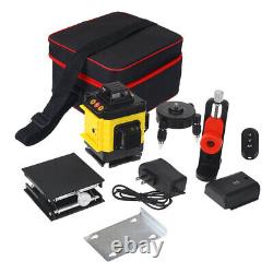 360 Rotary 16 Lines Self Leveling Laser Level 4D Green Beam Auto Measuring Tool