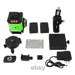 360° Rotary Laser Level Green Cross Line Laser Self Leveling 16 Line 15M 49ft