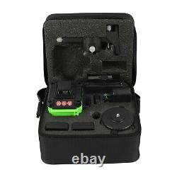 360° Rotary Laser Level Green Cross Line Laser Self Leveling 16 Line 15M 49ft