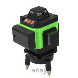 360° Rotary Laser Level Green Cross Line Laser Self Leveling 16 Line 15M 49ft