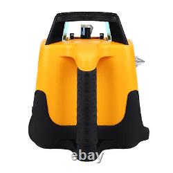 360°Rotary Self-Leveling Rotating Red Beam Laser Level Tool Kit 500m Range