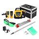 360 Rotating Self-leveling Green Rotary Laser Level With Tripod Staff 500m Range