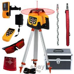 360 Rotating Self-leveling Red Rotary Laser Level 500m Laser With 1.65M Tripod