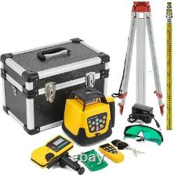 360 degree 500m Self-leveling Rotary Laser Level+1.65M Tripod+5M Measuring stick