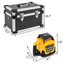 360 degree 500m Self-leveling Rotary Laser Level+1.65M Tripod+5M Measuring stick