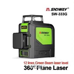 360 green 3D self-leveling Vertical horizontal rotary 12 lines laser leveler
