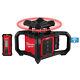 3701-21t M18 Red Exterior Rotary Laser Level With Receiver, Tripod, & Grade Rod