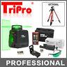 3d 1x 360° Self Auto Leveling Rotary Green Laser Level Tripod Receiver Detector