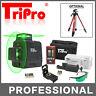 3d 2x 360° Self Auto Leveling Rotary Green Laser Level Tripod Receiver Detector