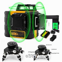 3D 360 Rotary Automatic Leveling Laser Level Green Laser Level with Tripod Base