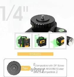 3D 360 Rotary Automatic Leveling Laser Level Green Laser Level with Tripod Base