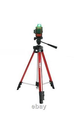 3D 3X 360° Self Auto Leveling Rotary Green Laser Level Tripod Receiver Detector