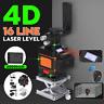 3d Laser Level 16/12 Line Led Display 360° Rotary Self Leveling Measure Us