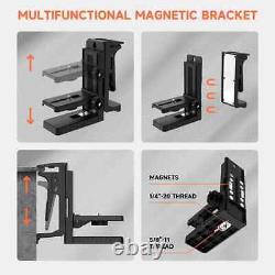 3D Laser Level 3x360 Green Self-Leveling Beam Vertical & Horizontal Rotary Base