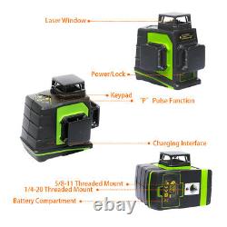 3D Rotary laser level self leveling 3 x 360 Degree Vertical Horizontal