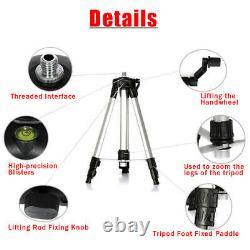 4D 16 Line Laser Level Auto Self Leveling 360° Rotary Measure + 59 Tripod Tool