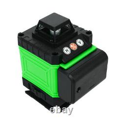 4D 360° 16 Lines Green Laser Level Auto Self Leveling Rotary Cross Measure Tool