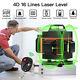 4d Cross Line 360° Laser Rotary Laser Level Green 16 Lines Self Leveling Measure