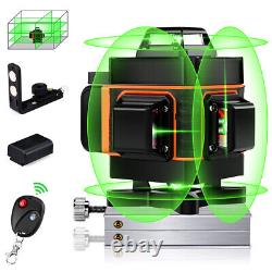 4D Cross Line 360° Laser Rotary Laser Level Green 16 Lines Self Leveling Measure