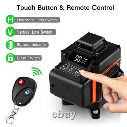 4D Cross Line 360° Laser Rotary Laser Level Green 16 Lines Self Leveling Measure