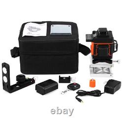 4D Cross Line 360° Laser Rotary Laser Level Green 16 Lines Self Leveling Measure