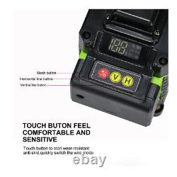 4D Laser Level 16 Lines Green Light Auto Self Leveling 360° Rotary Measure Cross