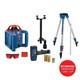 800 Ft. Rotary Laser Level Self Leveling Complete Kit With Hard Carrying Case