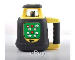 AdirPro HV8GL Rechargeable batteries Green Beam Self Leveling Rotary Laser Level