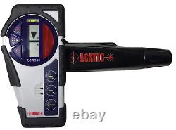 Agatec A510S Self-Leveling Rotary Laser RCR500 Detector Remote Manual -TESTED